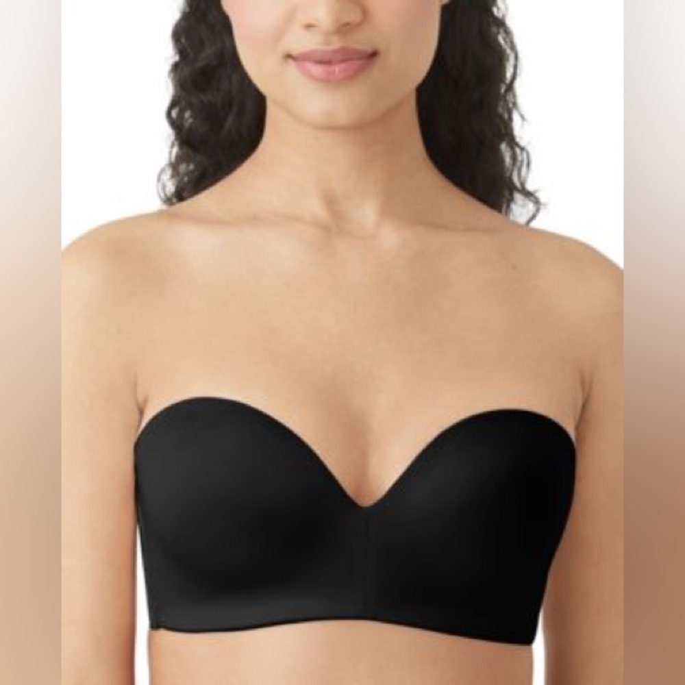 NWOT b.tempt'd by Wacoal Future Foundation Wire Free Strapless Bra Black 32C